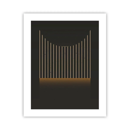 Poster - Explorați întunericul - 40x50 cm