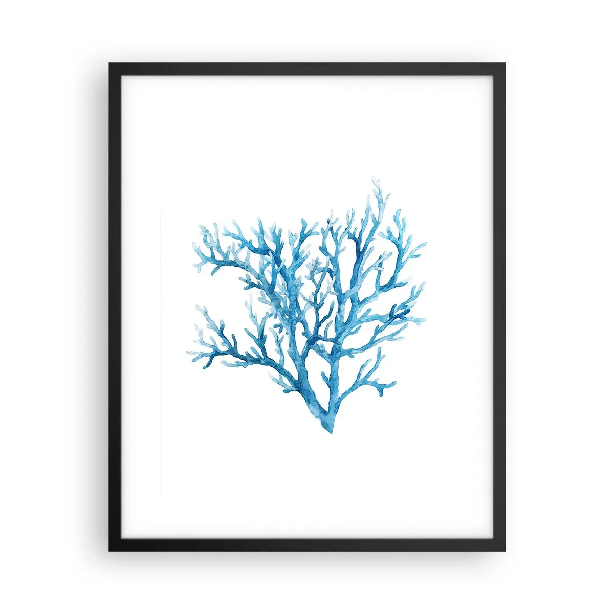 Poster în ramă neagră - Filigranul marin - 40x50 cm