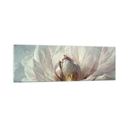Tablou pe sticlă - Înflorește o dată la o sută de ani - 160x50 cm