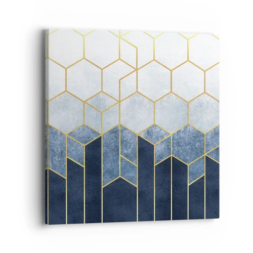 Tablou pe pânză - Compoziție în ritm sincopat - 40x40 cm