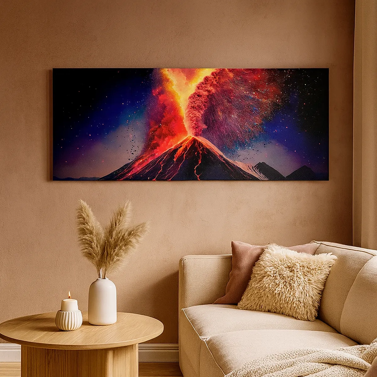 Tablou pe pânză - Frumusețe și groază - 30x30 cm