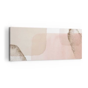 Tablou pe pânză - O privire prin culoare - 100x40 cm