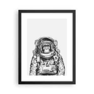Poster în ramă neagră - Evoluție alternativă - 30x40 cm