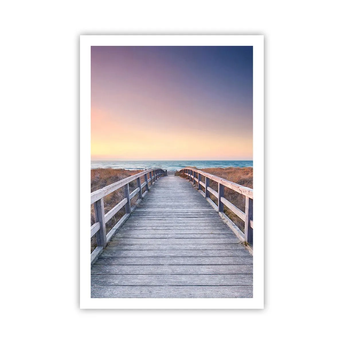 Poster - Aurora baltică de seară - 61x91 cm