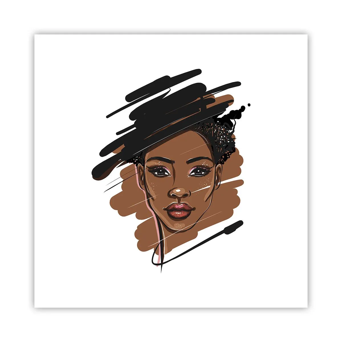 Poster - Dulce ca ciocolata - 40x40 cm