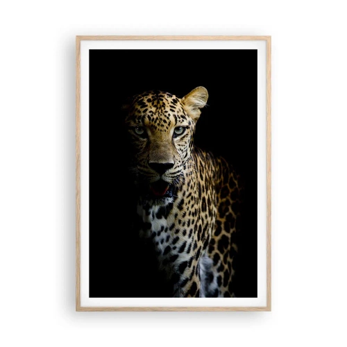 Poster în ramă de stejar deschis - Frumusețe întunecată - 70x100 cm