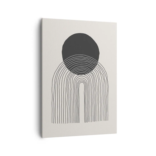 Tablou pe pânză - Tremurând și încrezător - 50x70 cm