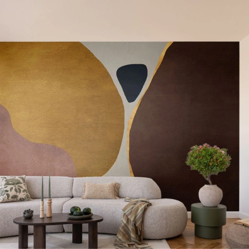 Tapet Premium Canvas - Abstracție - un loc în spațiu - Abstracția, Minimalism, Forme - 300x210 cm