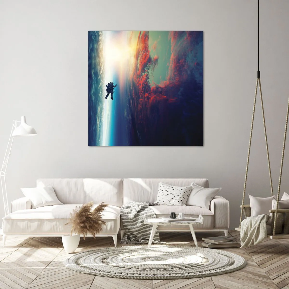 Tablou pe pânză - Provocând universul - 50x50 cm