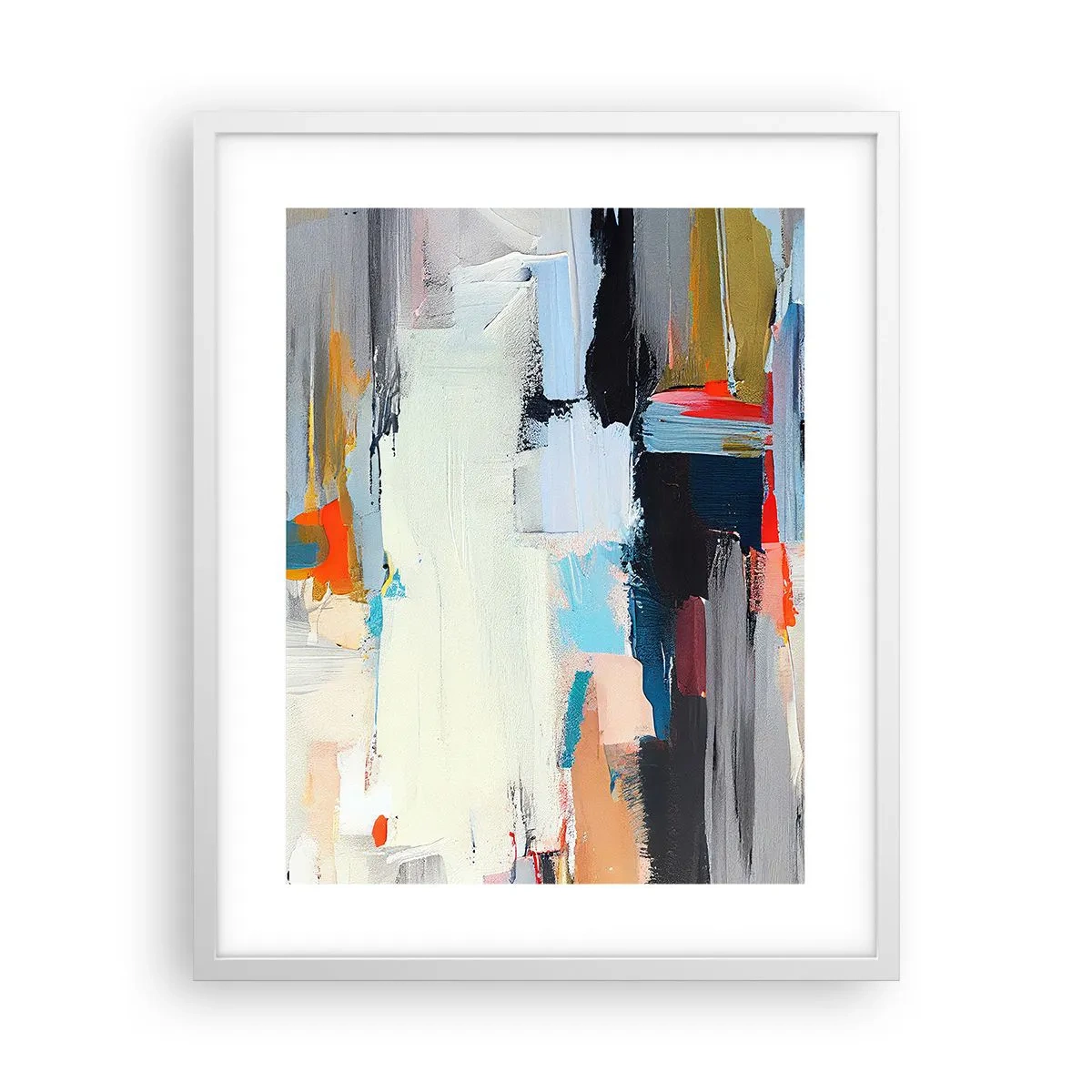 Poster în ramă albă - Există o metodă? - 40x50 cm