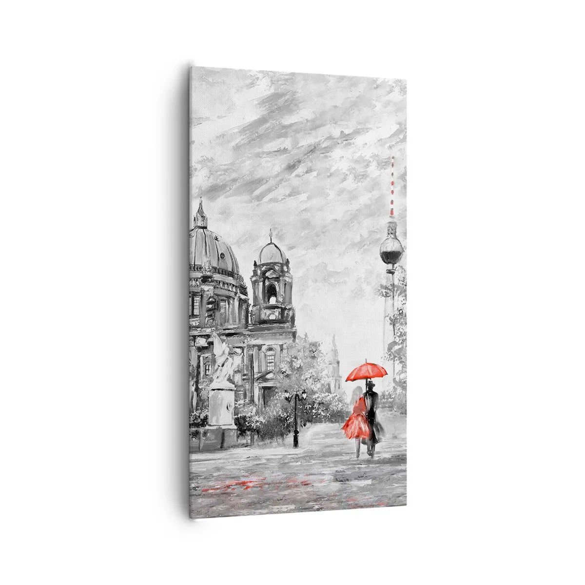 Tablou pe pânză - Reuniune în Berlin - 65x120 cm