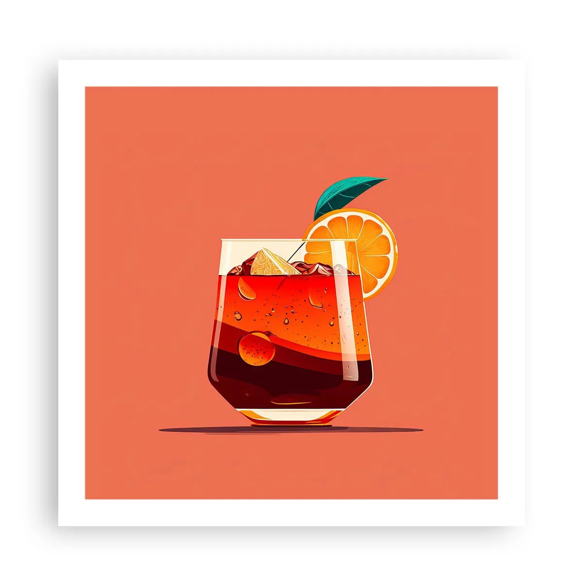 Poster - Răcoare de vară - 60x60 cm