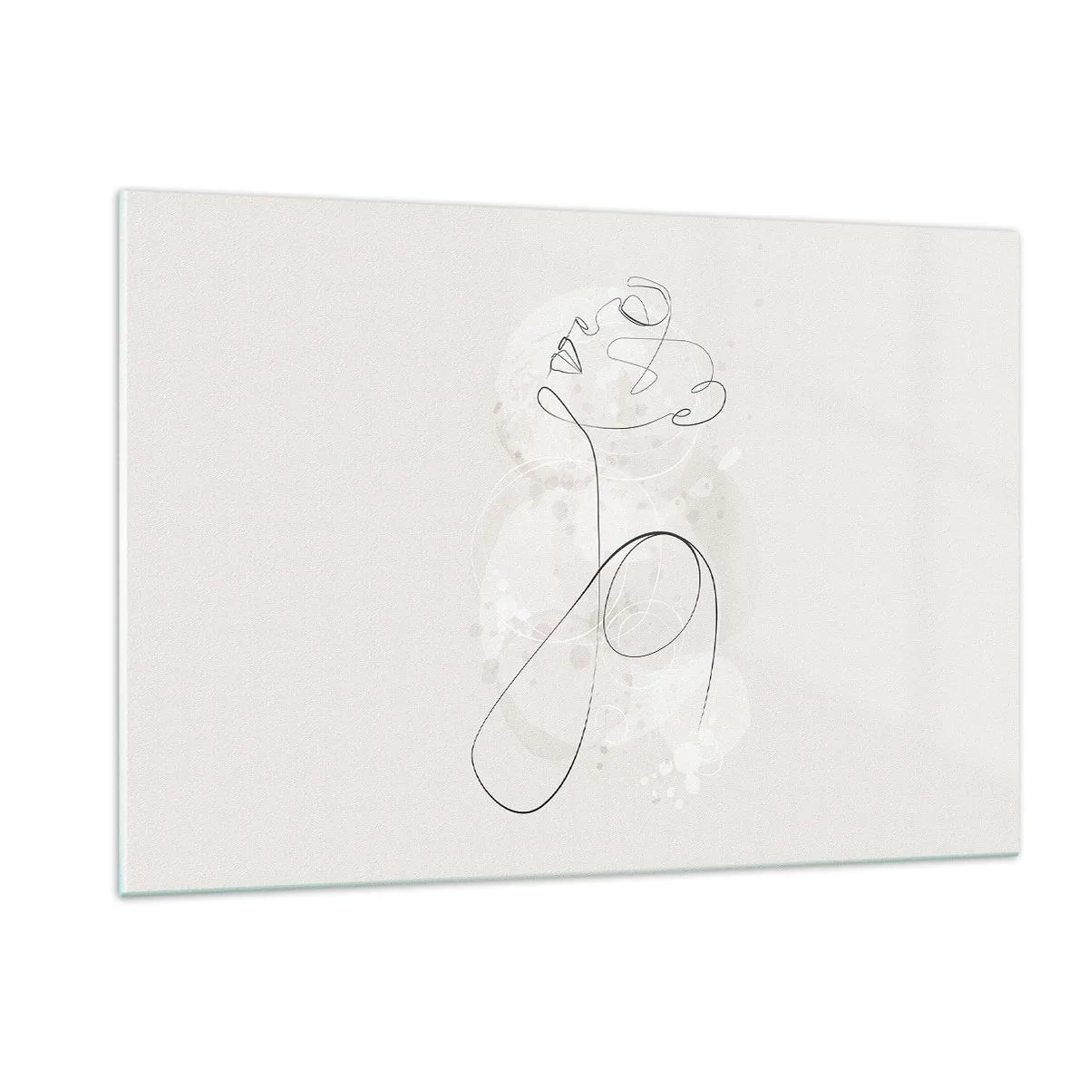 Tablou pe sticlă - Spirala frumuseții - 120x80 cm