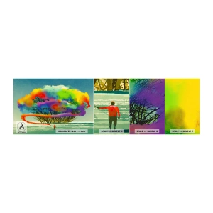 Mostră de Tapet Standard Eco - Aducând această lume la viață - Abstracția, Om, Model modern - 100x30 cm