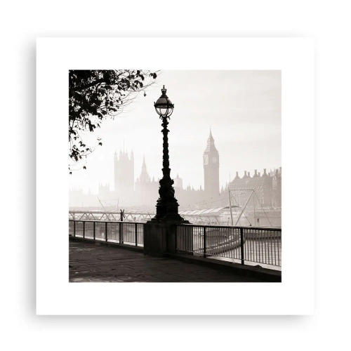 Poster - Londra de dimineața - 30x30 cm