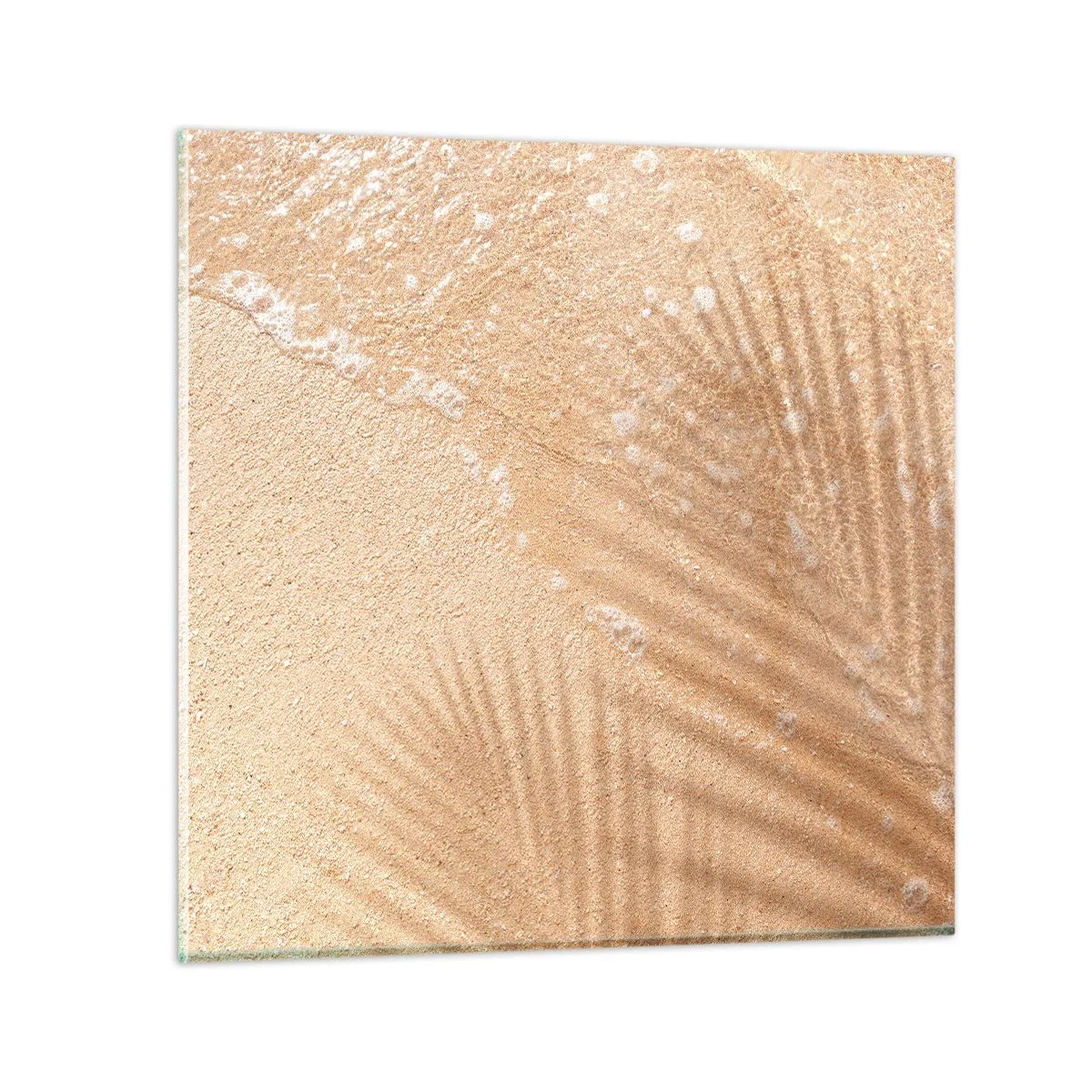 Tablou pe sticlă - Umbra unei veri fierbinți - 70x70 cm