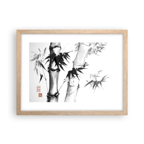Poster în ramă de stejar deschis - Primul-plan al Orientului - 40x30 cm