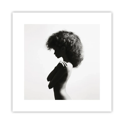 Poster - Ca o floare pe o tulpină subțire - 30x30 cm