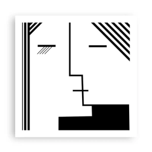 Poster - Doar un sărut - 60x60 cm