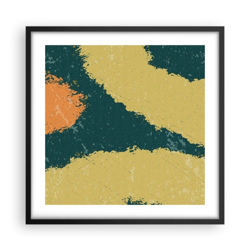 Poster în ramă neagră - Abstracție - în slow motion - 50x50 cm