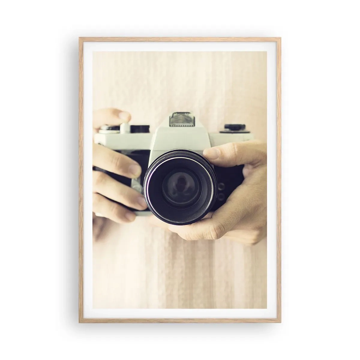 Poster în ramă de stejar deschis - Pentru a vedea mai multe... - 70x100 cm