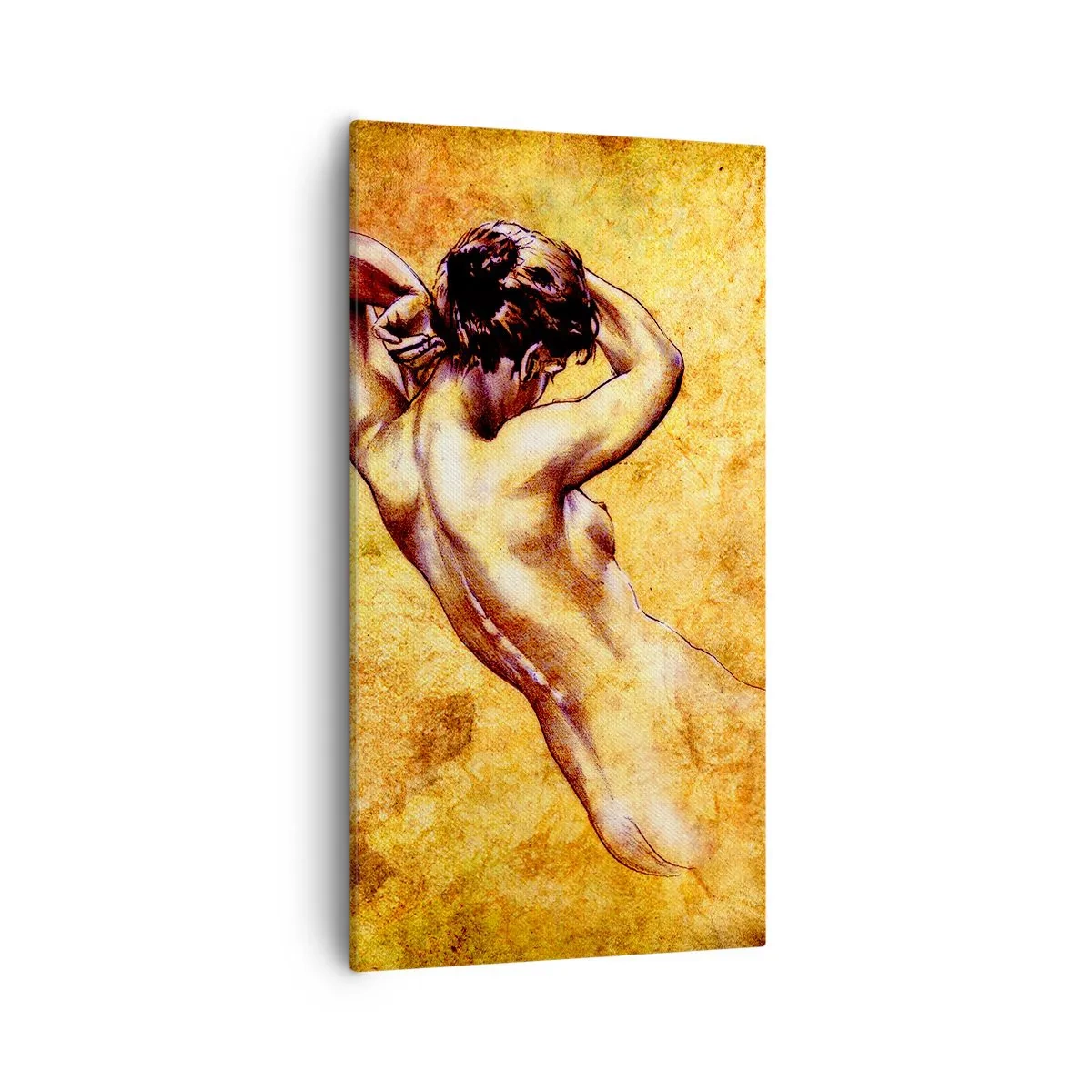 Tablou pe pânză - Dezvăluit, dar încă un mister - 55x100 cm