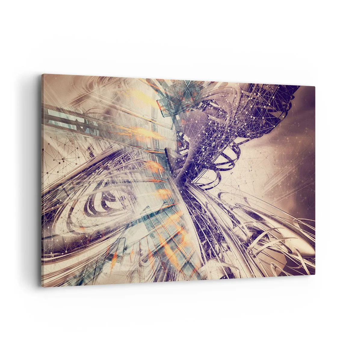 Tablou pe pânză - În marea grabă - 100x70 cm