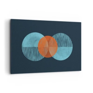 Tablou pe pânză - Compoziție simetrică - 120x80 cm