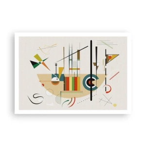 Poster - Și lumea râde - 100x70 cm