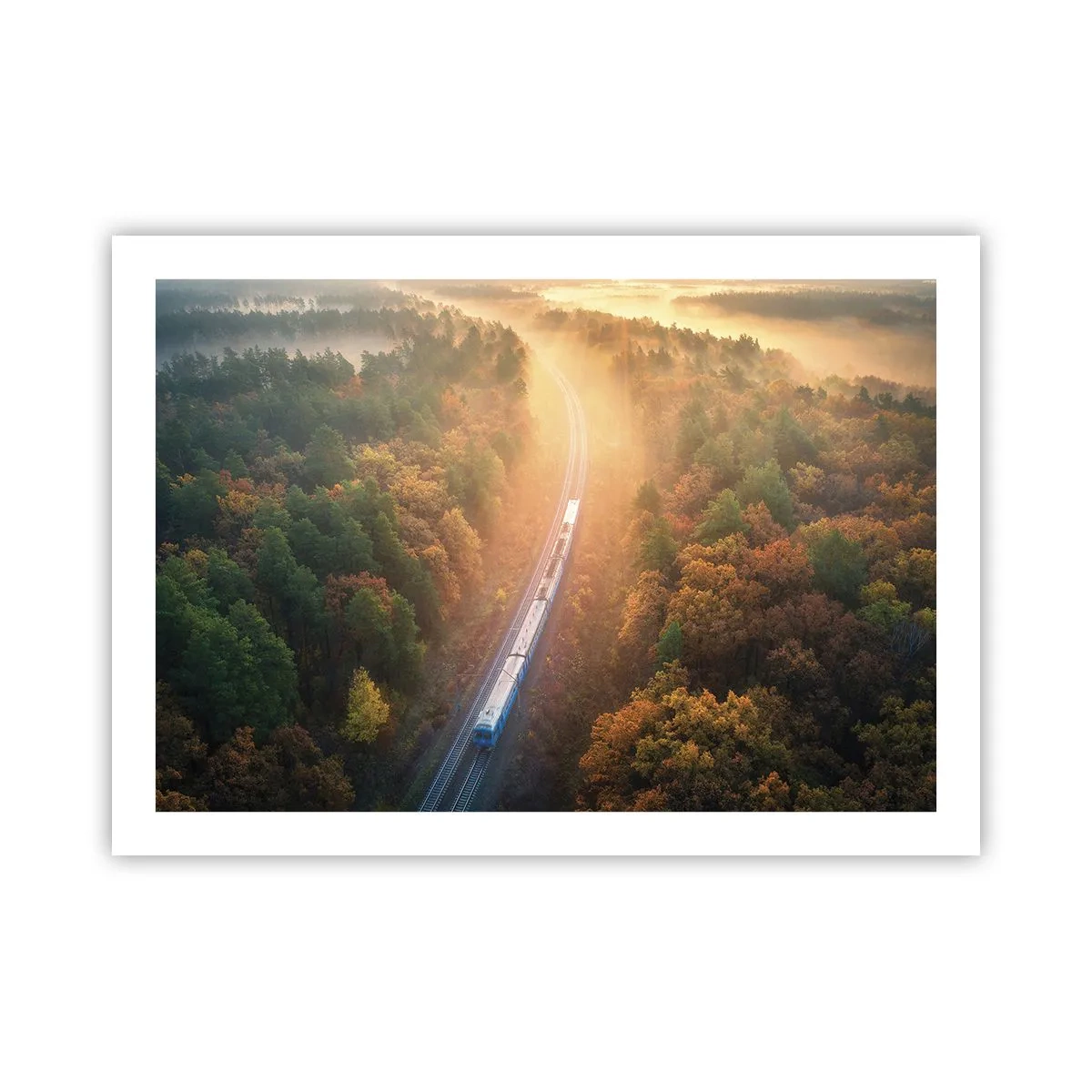 Poster - Călătorie de toamnă - 70x50 cm
