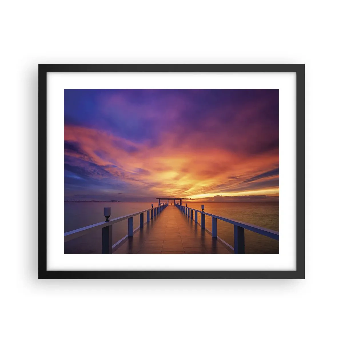 Poster în ramă neagră - Fără sfârșit - 50x40 cm