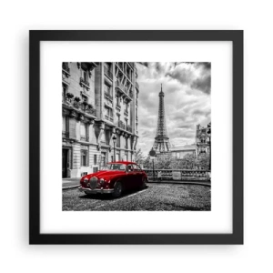 Poster în ramă neagră - Prădător în oraș - 30x30 cm