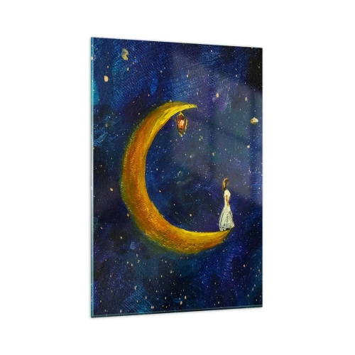 Tablou pe sticlă - Chemarea lumii - 80x120 cm
