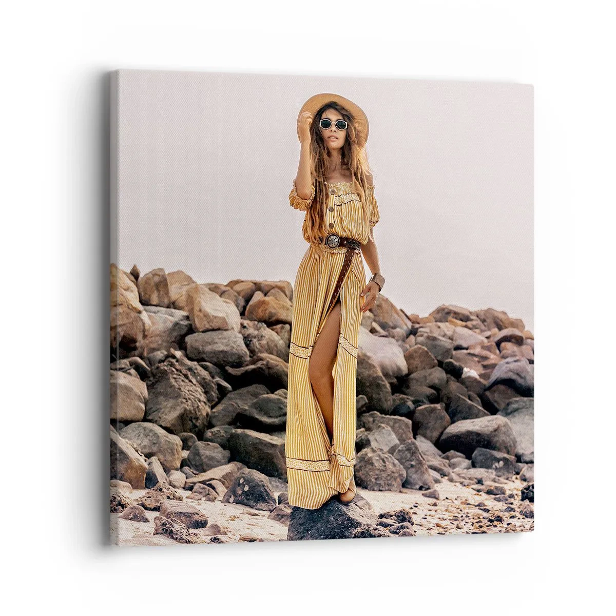 Tablou pe pânză - Magia pietrelor - 40x40 cm