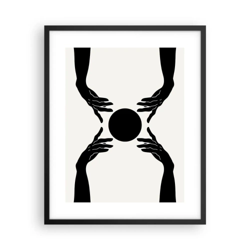Poster în ramă neagră - Semnul secret - 40x50 cm