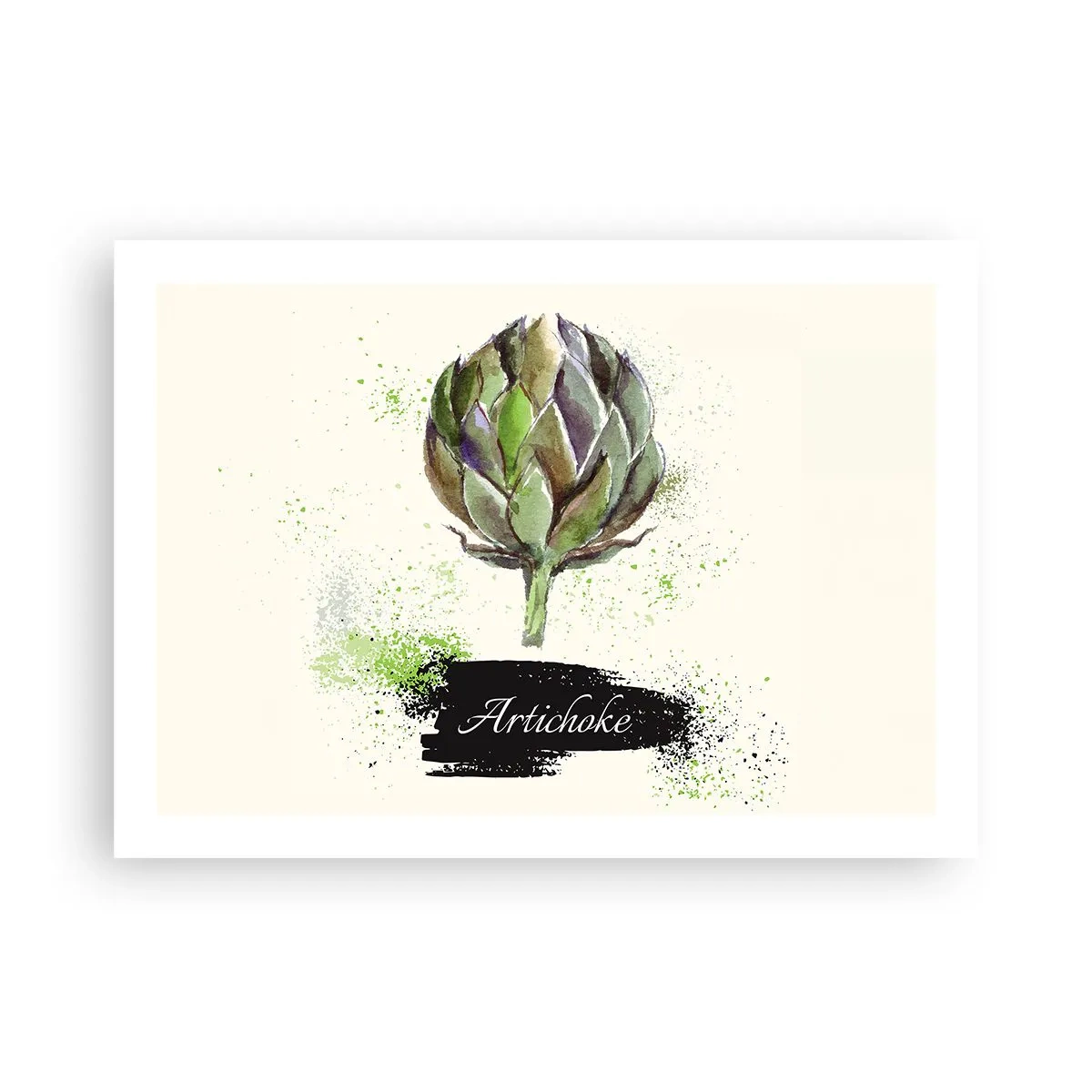 Poster - Trăiască legumele! - 70x50 cm