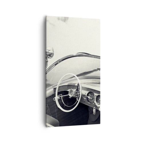 Tablou pe pânză - E timpul pentru cei bogați - 55x100 cm