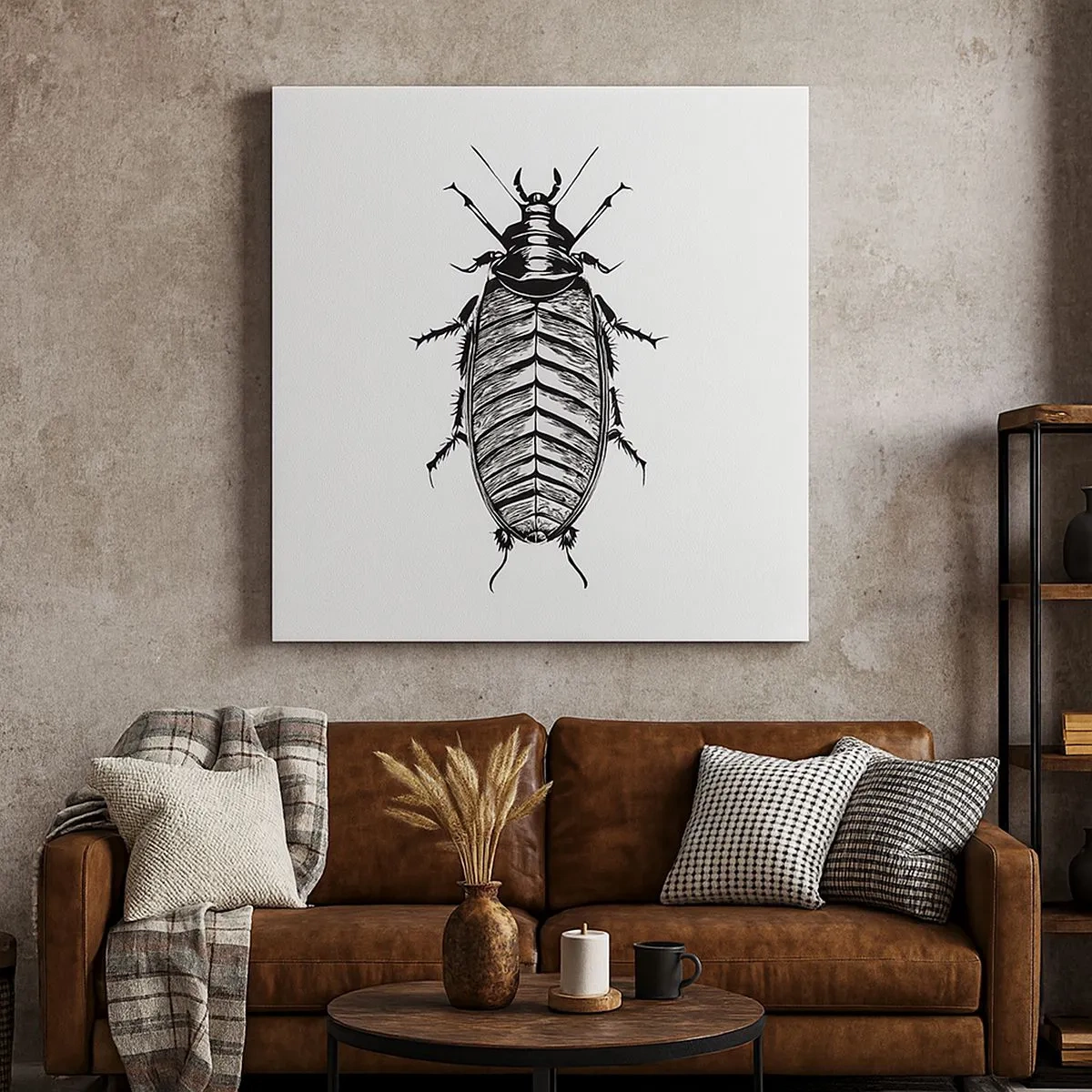 Tablou pe pânză - Ce specimen! - 30x30 cm