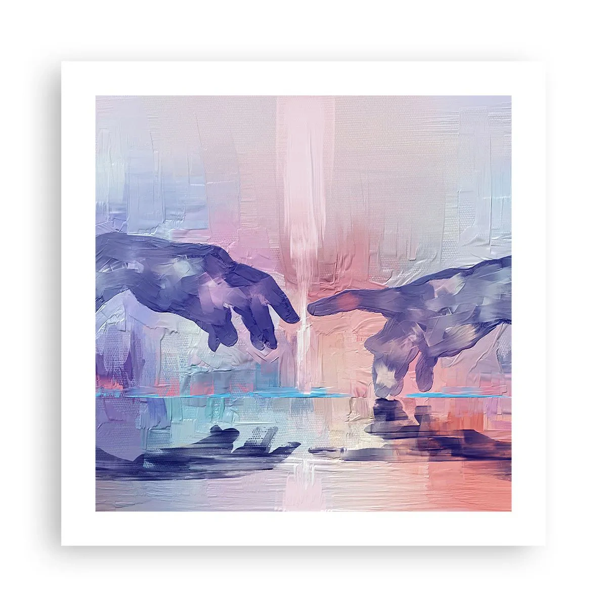 Poster - Scânteia divină a vieții - 50x50 cm