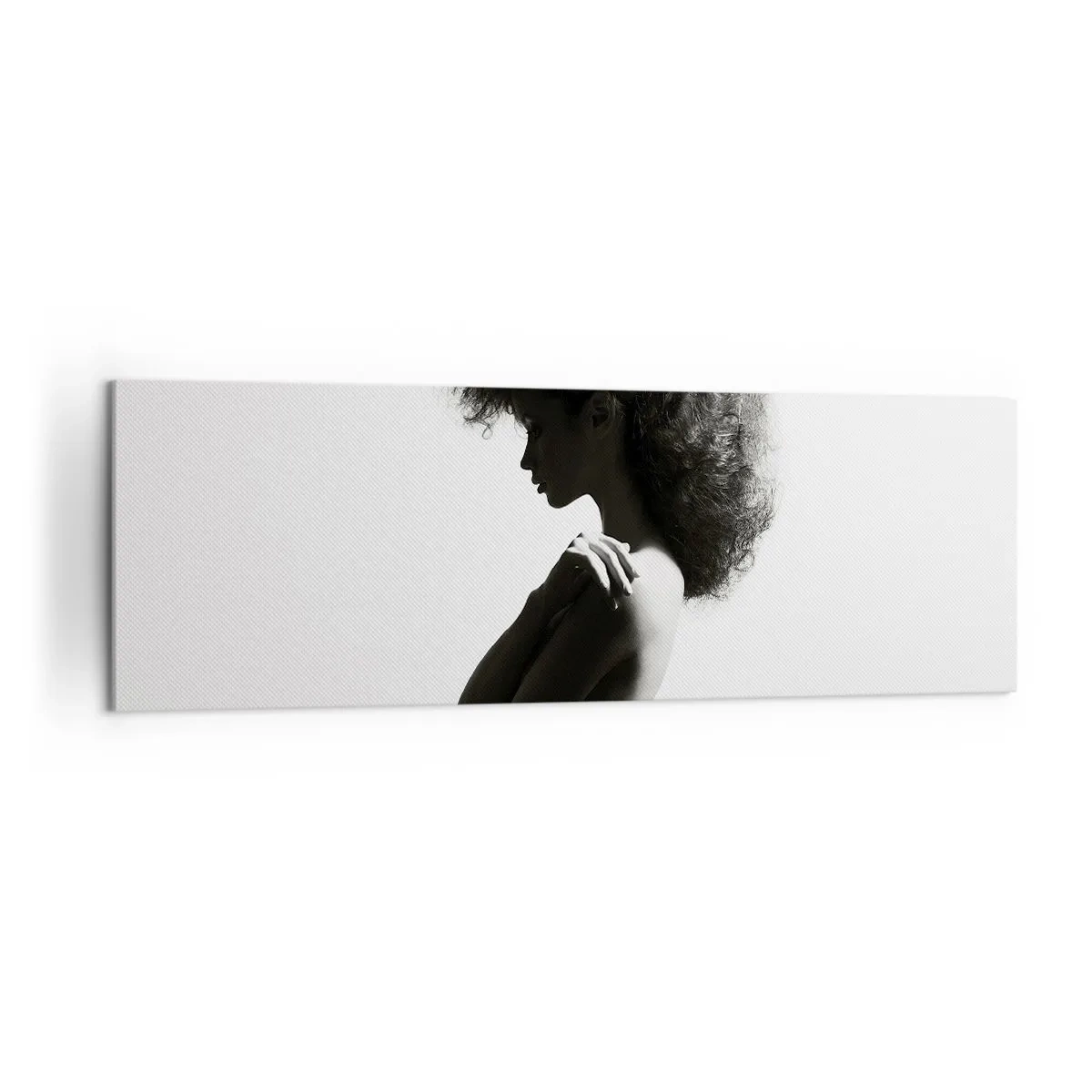 Tablou pe pânză - Ca o floare pe o tulpină subțire - 160x50 cm