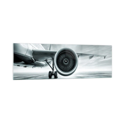 Tablou pe sticlă - Ce putere! - 160x50 cm