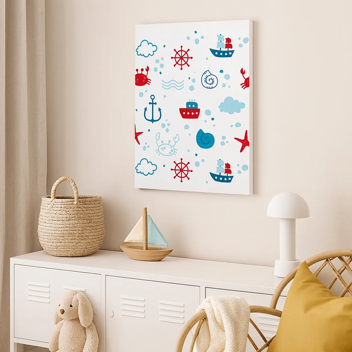 Tablou pe pânză - O poveste maritimă - 50x70 cm
