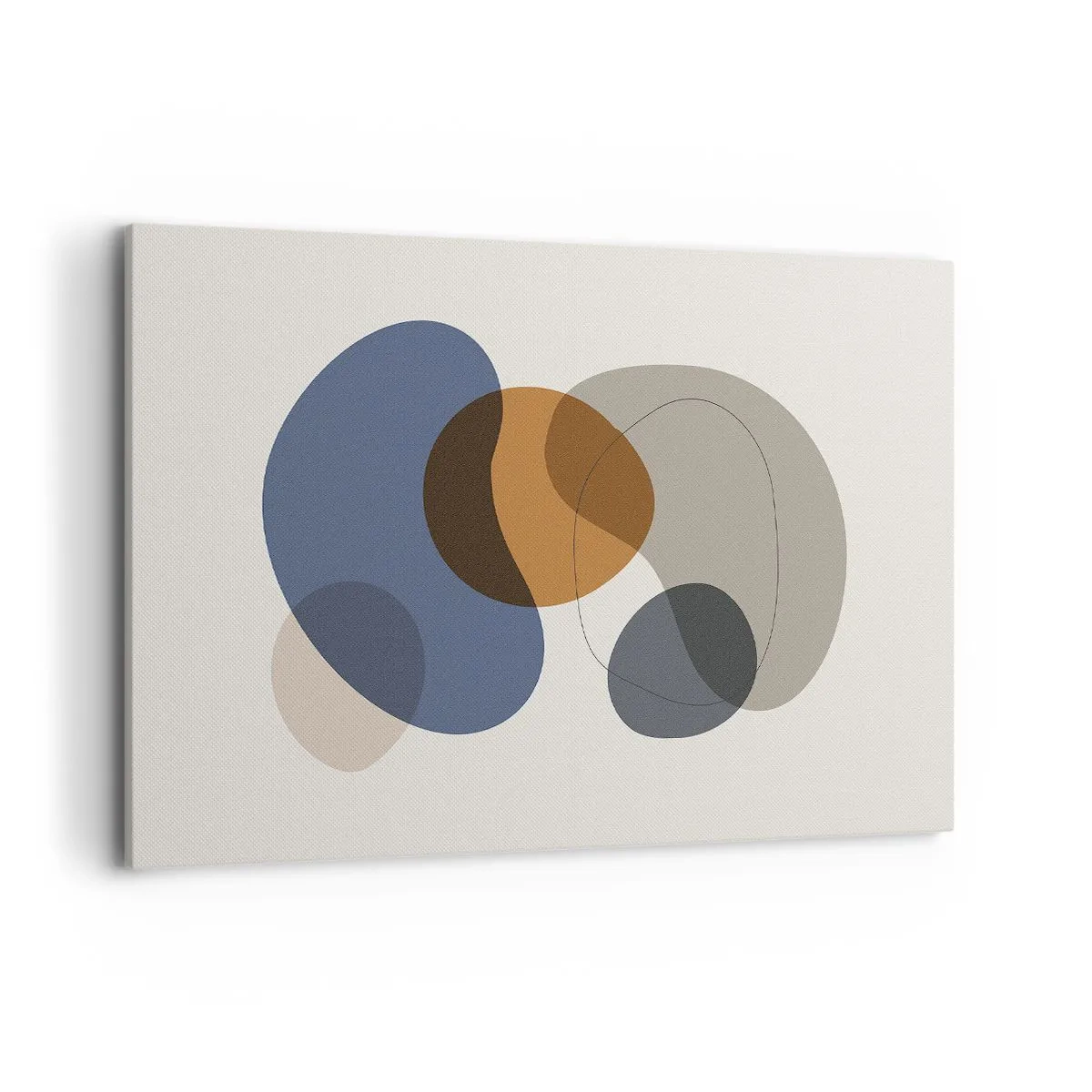 Tablou pe pânză - Picături de culoare - 120x80 cm