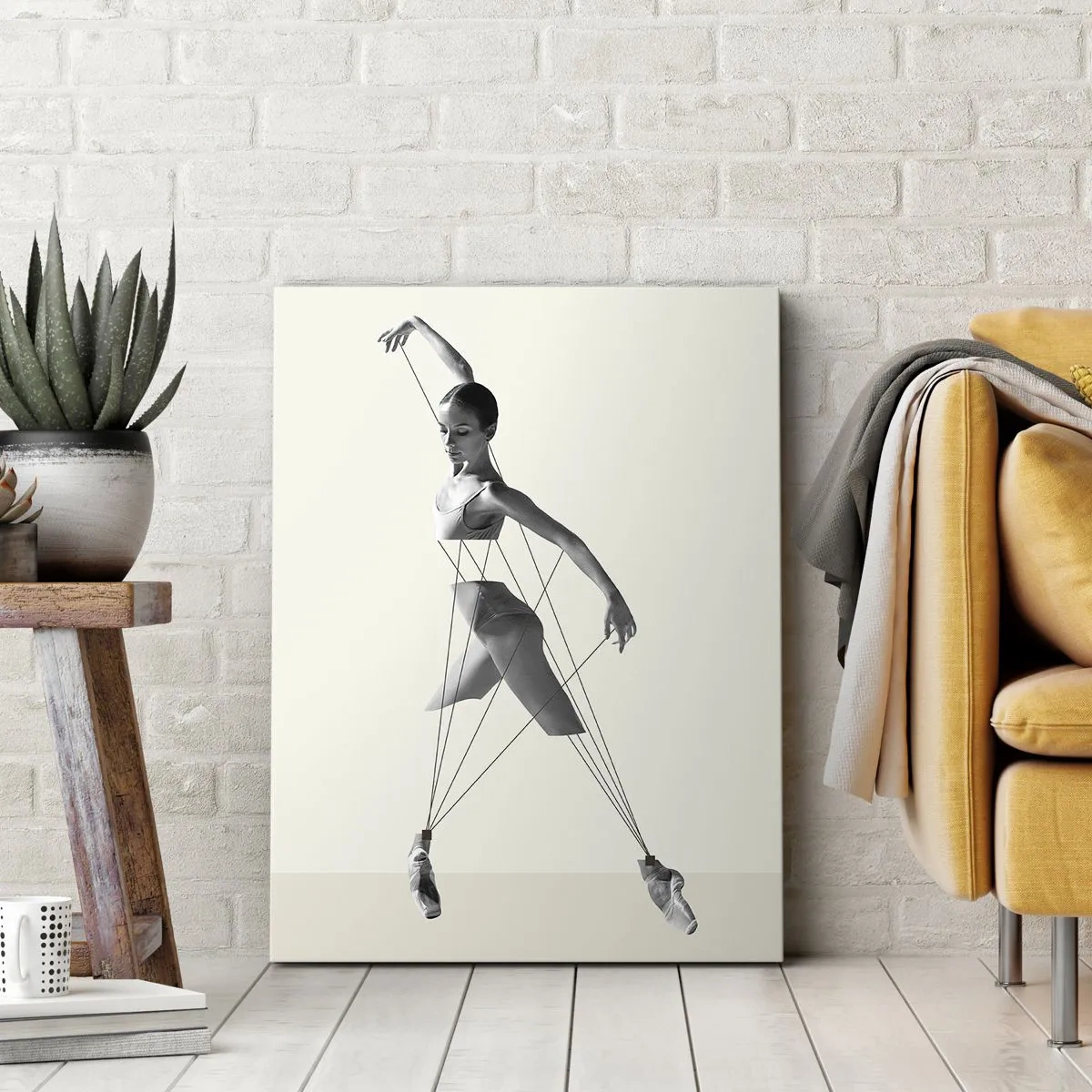 Tablou pe pânză - Într-un teatru de lumină - 50x70 cm