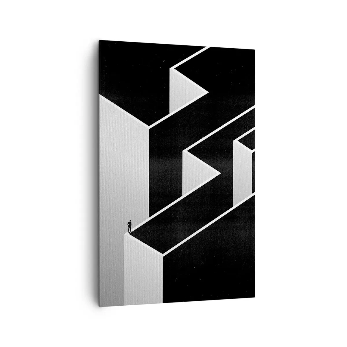 Tablou pe pânză - Singurătate la vârf - 80x120 cm