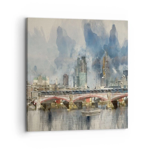 Tablou pe pânză - Londra în toată splendoarea ei - 70x70 cm