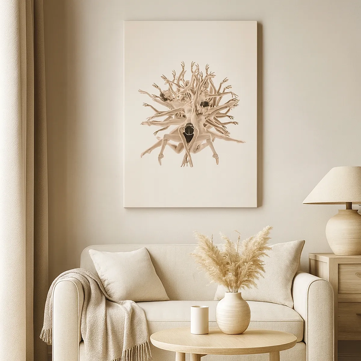 Tablou pe pânză - Înflorirea în dans - 50x70 cm