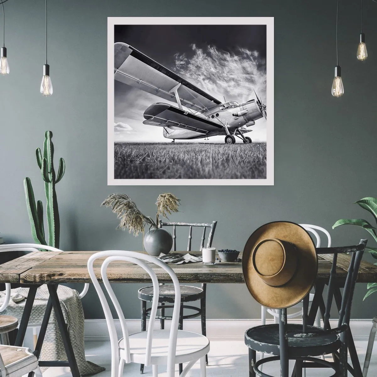 Poster - Rătăcitorul înaripat - 40x40 cm