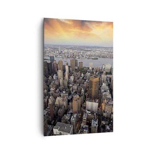 Tablou pe pânză - Inima care bate în timpul nostru - 80x120 cm