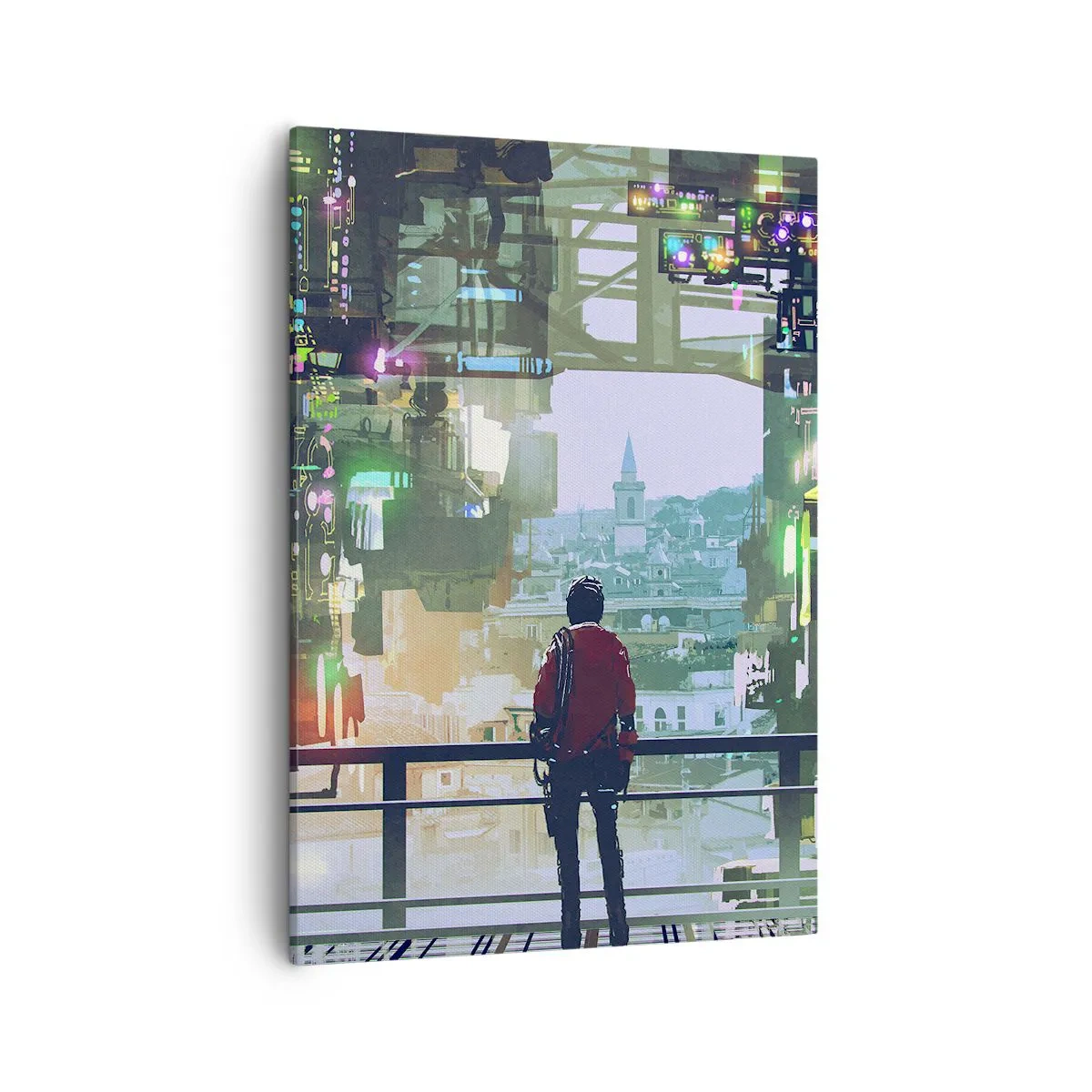 Tablou pe pânză - Două lumi - 50x70 cm